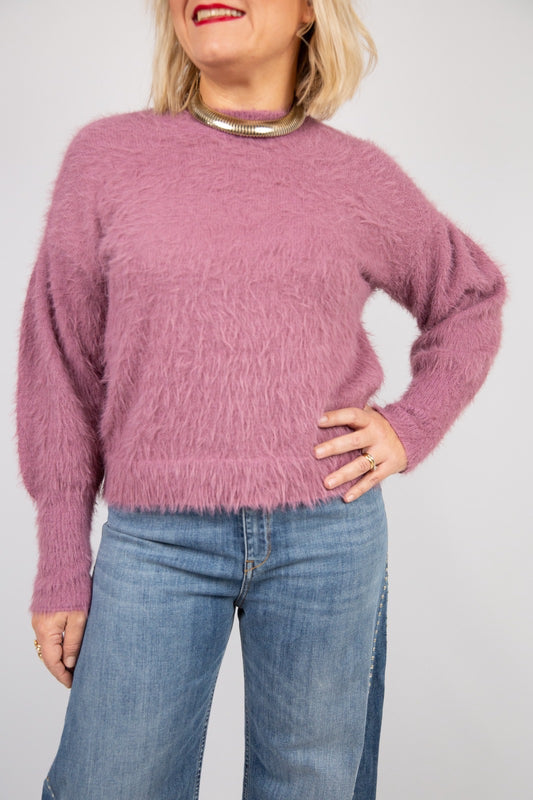 Compania Fantastica Maglia Texture Rosa